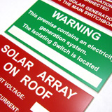 Laser Engraved Label