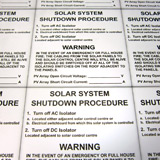 Laser Engraved Label