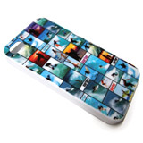 Full Cololur Printed Plastic iPhone Cover