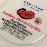 Hamilton Laboritories printed plastic cap pad printed styrene multiple colour printing