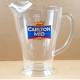 Carlton Mid Plastic Beer Jug