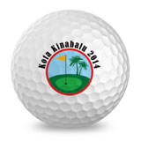 Printed Golf Ball